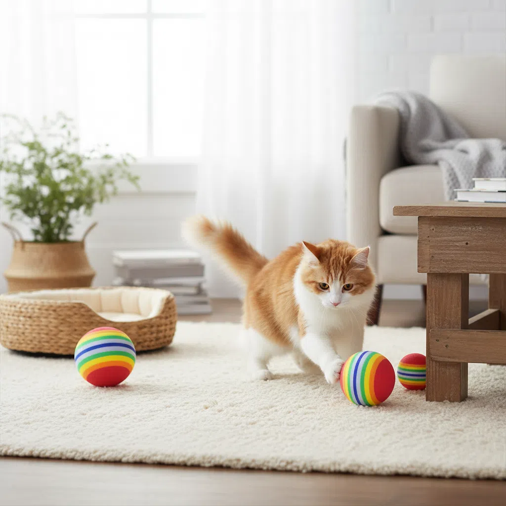 Pet Rainbow Ball