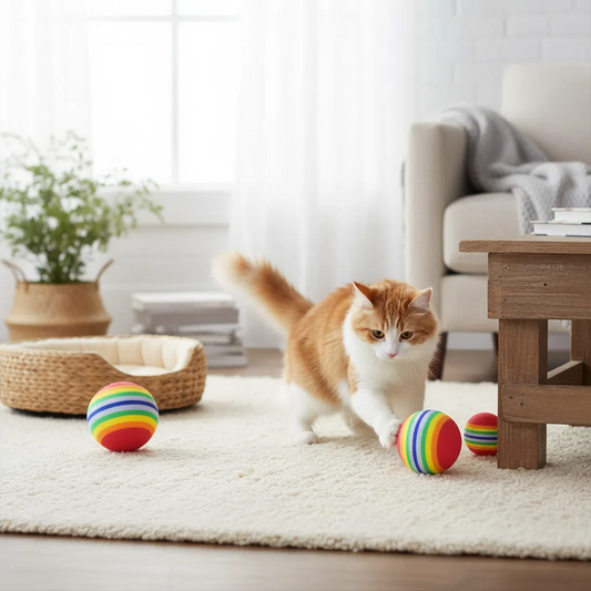 Pet Rainbow Ball
